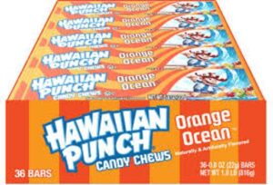 Hawaiian Punch Orange Ocean Candy Chews 0.8oz 36ct